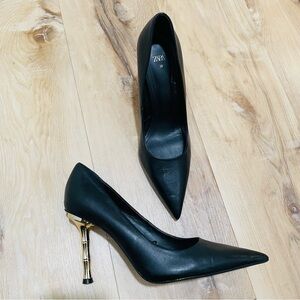 Zara Black Stiletto Heels